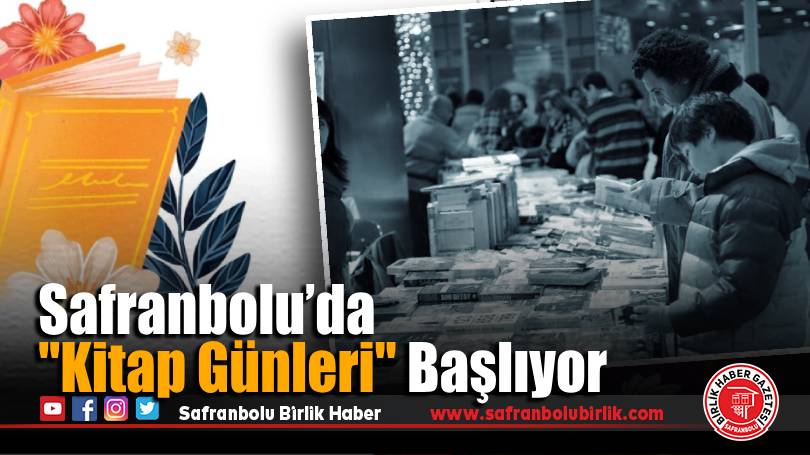 Safranbolu’da “Kitap Günleri” Başlıyor
