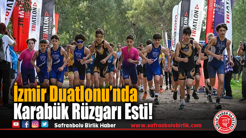 İzmir Duatlonu Türkiye Şampiyonası’nda Büyük Başarı!