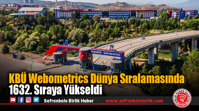 KBÜ Webometrics Dünya Sıralamasında 1632. Sıraya Yükseldi