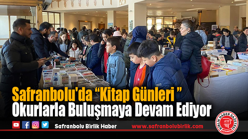 Safranbolu’da Kitap Günleri Okurlarla Buluşmaya Devam Ediyor