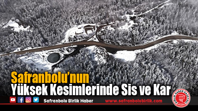 Mart Karı Safranbolu’yu Beyaza Bürüdü