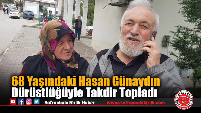 Safranbolu’da Bulduğu Cüzdanın Sahibine Ulaşmaya Çalışıyor