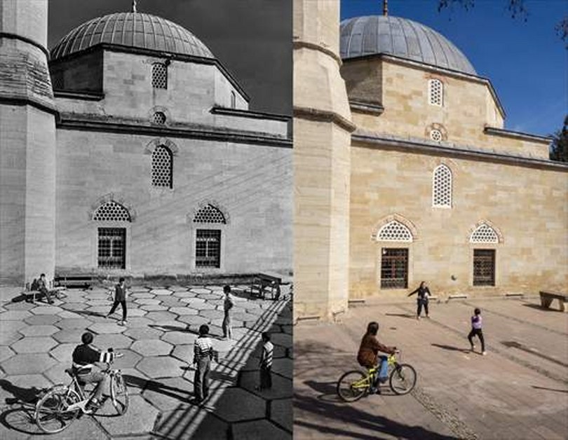 Kastamonu’da fotoğraf sanatçısı Üçok, 40 yıl sonra aynı açıdan deklanşöre tekrar bastı