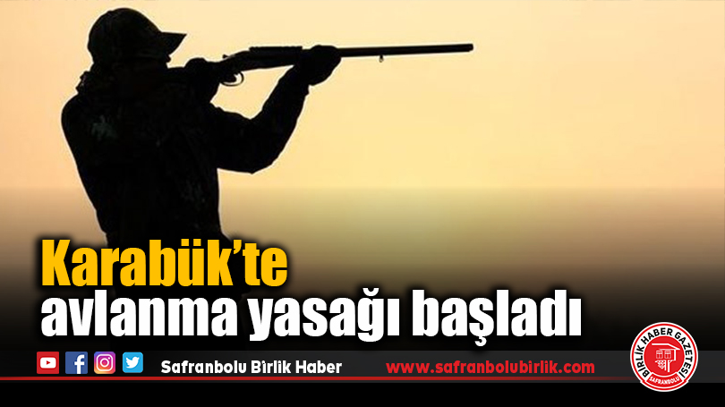 Karabük’te Av Sezonu Sona Erdi