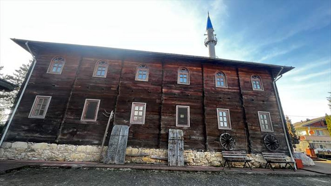 Zonguldak’ta çantı tekniğiyle inşa edilen cami 2 asırdır ayakta duruyor