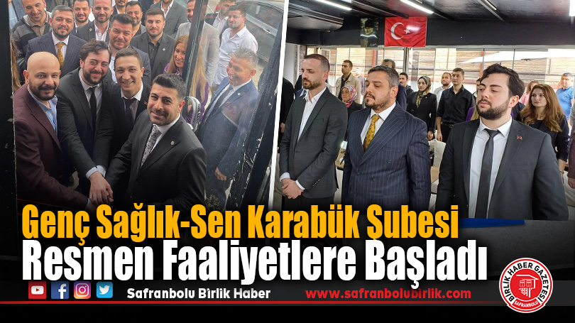 Genç Sağlık-Sen Karabük Şubesi İlk Genel Kurulunu Gerçekleştirdi