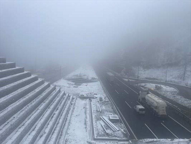 Bolu Dağı’nda kar etkili oluyor