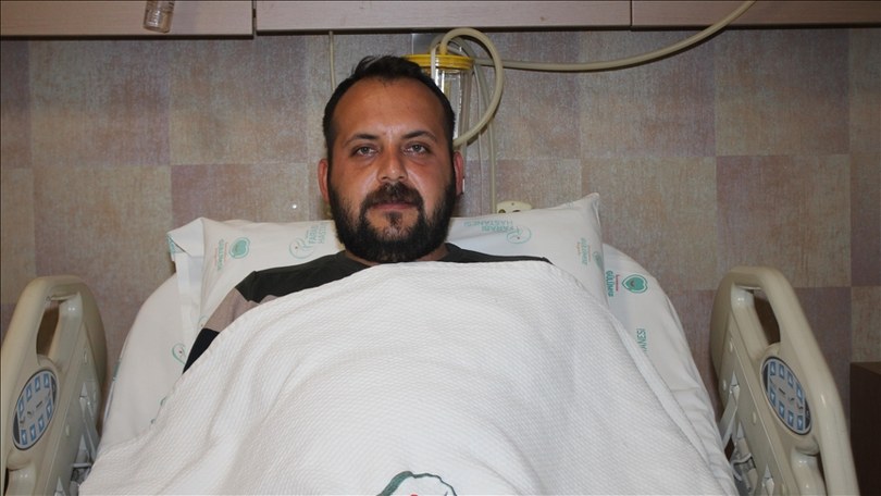 Konya’da yürümekte zorluk çeken hastanın ayağındaki yaradan terlik parçası çıktı