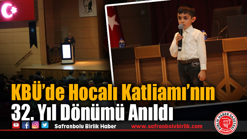 KBÜ’de Hocalı Katliamı’nın 32. Yıl Dönümü Anıldı