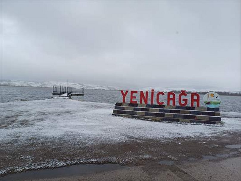 Bolu’da kar yağışı sürdü
