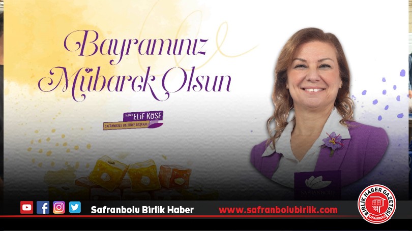 Başkan Elif Köse’den Ramazan Bayramı Mesajı: “Birlikte Güçlüyüz, Beraber Mutluyuz”