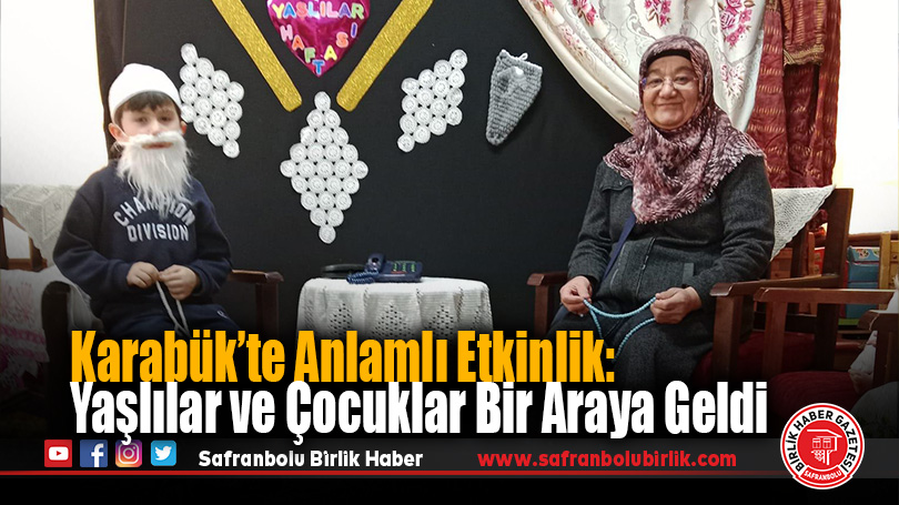 Miniklerden Çınarlara Vefa Dolu Kutlama