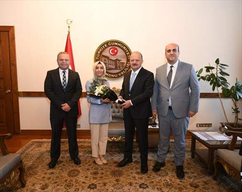 Kastamonu İl Sağlık Müdürü Derdiyok’tan Vali Dallı’ya ziyaret