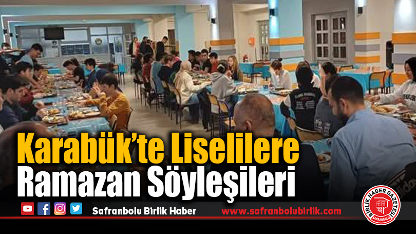 Karabük’te Liselilere Ramazan Söyleşileri