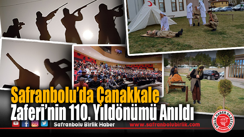 Çanakkale Zaferi’nin 110. Yıldönümü Safranbolu’da Anıldı