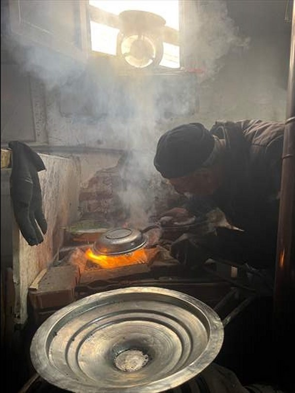 Bolu’da emektar kalaycı mesleğini 68 yıldır sürdürüyor