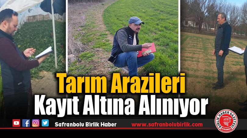 Tarım Arazileri Kayıt Altına Alınıyor