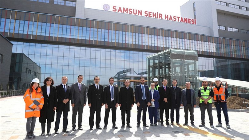 Samsun Şehir Hastanesi’nin inşaatı yüzde 100’e yaklaştı