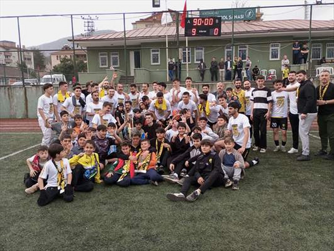 Kastamonu 1. Amatör Küme’de Cide Belediyespor şampiyonluğunu ilan etti