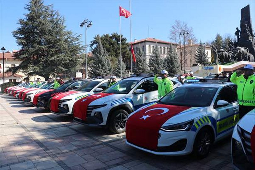 Kastamonu’da emniyet teşkilatının filosuna 32 araç eklendi