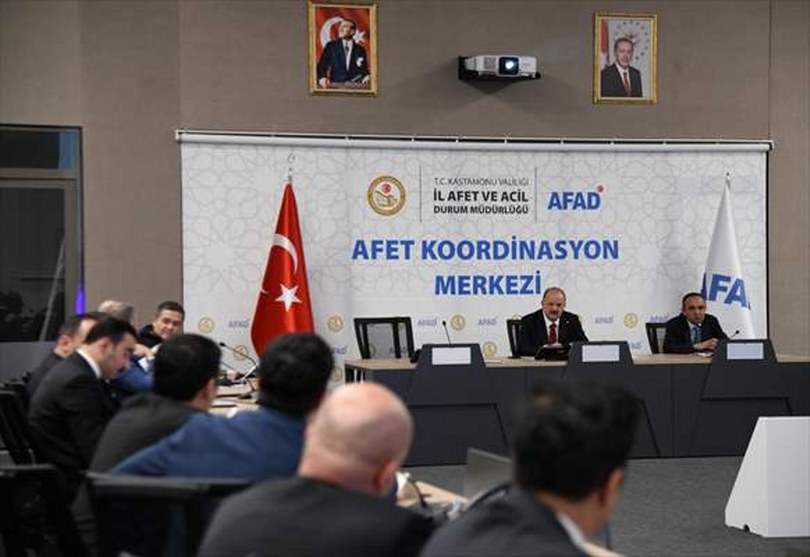 Kastamonu’da İl Güvenlik ve Asayiş Koordinasyon Kurulu Toplantısı yapıldı