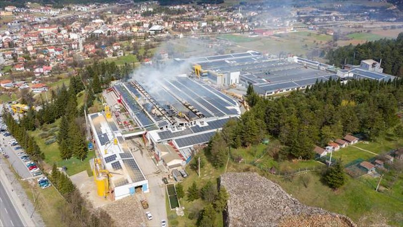 Bolu’da orman ürünleri işleme fabrikasında çıkan yangın kontrol altına alındı