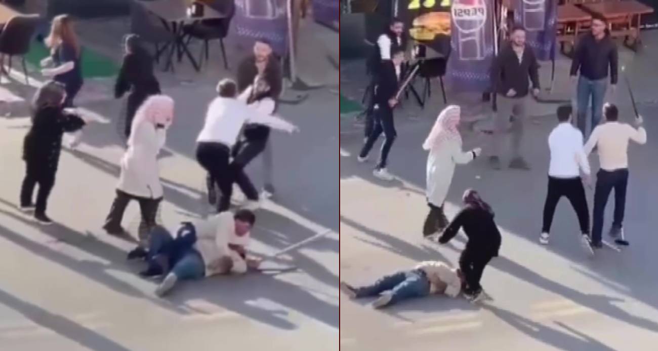 Ankara’da döner bıçaklı kavga kamerada