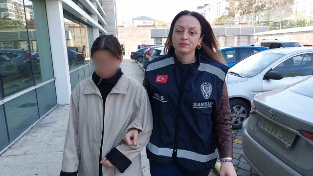Mağazadan mont çalan üniversiteli kız gözaltına alındı