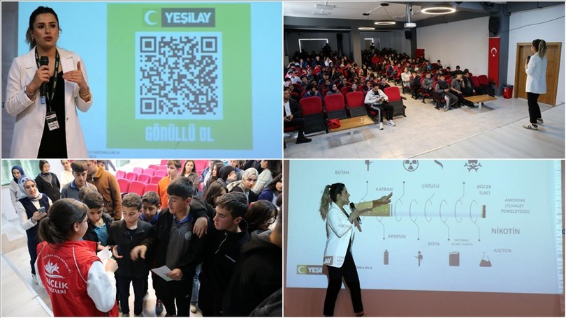 Yeşilay Danışmanlık Merkezi görevlileri bağımlılıkla mücadele için yoğun mesaide