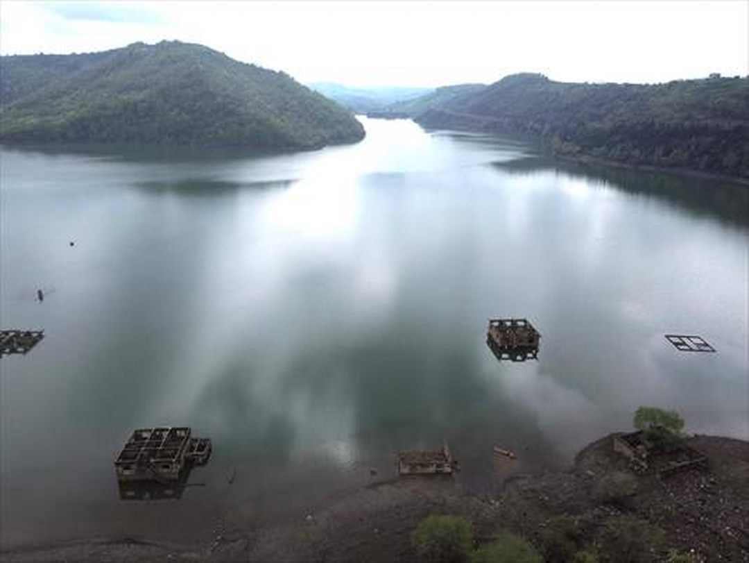 Zonguldak’taki Kızılcapınar Barajı’nda su seviyesi yağışlarla yükseldi