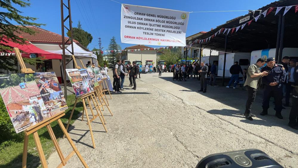 Bartın’da 5 orman işçisine karavan verildi