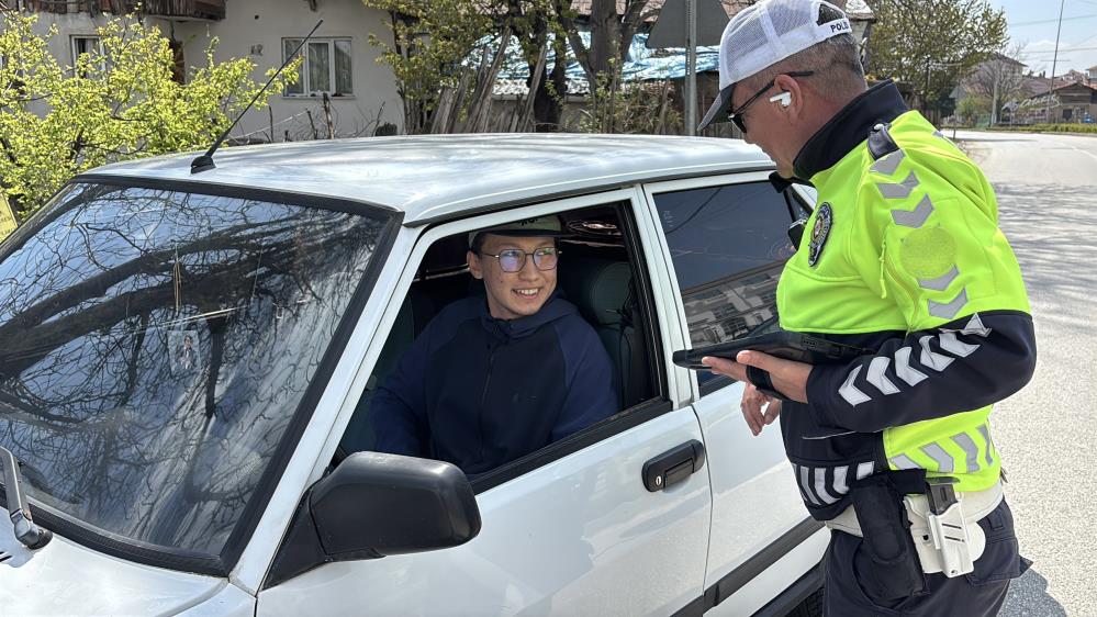 İlk kez denetime girdi, hatıra fotoğrafı çektirdi