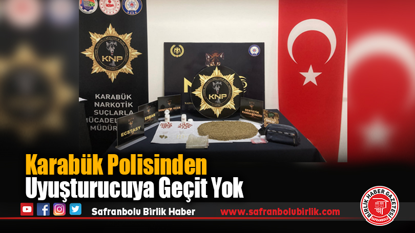Karabük Polisinden Uyuşturucuya Geçit Yok