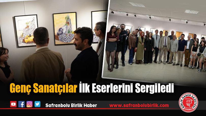 Genç Sanatçılar İlk Eserlerini Sergiledi