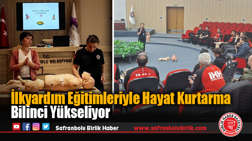 İlkyardım Eğitimleriyle Hayat Kurtarma Bilinci Yükseliyor