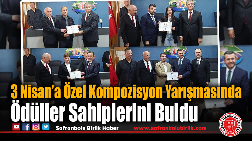 “Üç Nisan Türkiye’de Neden Sanayi Günü Olmalıdır” Yarışmasının Ödülleri Sahiplerini Buldu