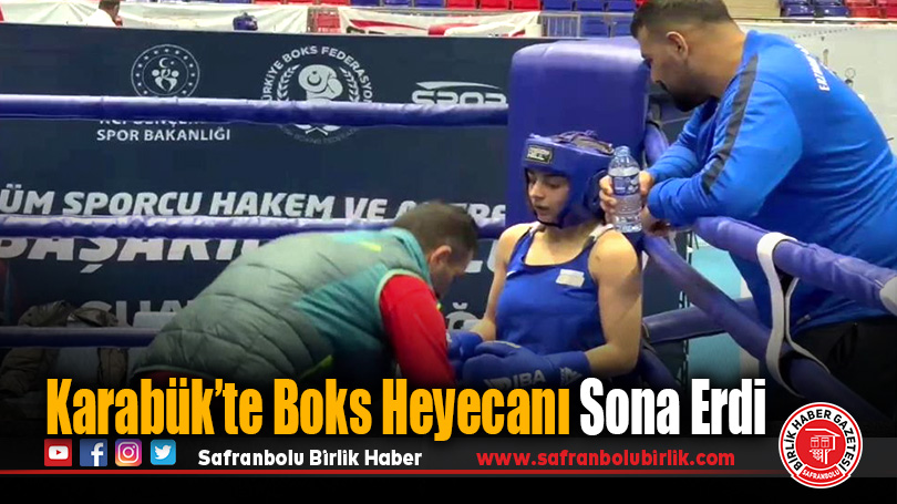 Karabük’te Boks Heyecanı Sona Erdi