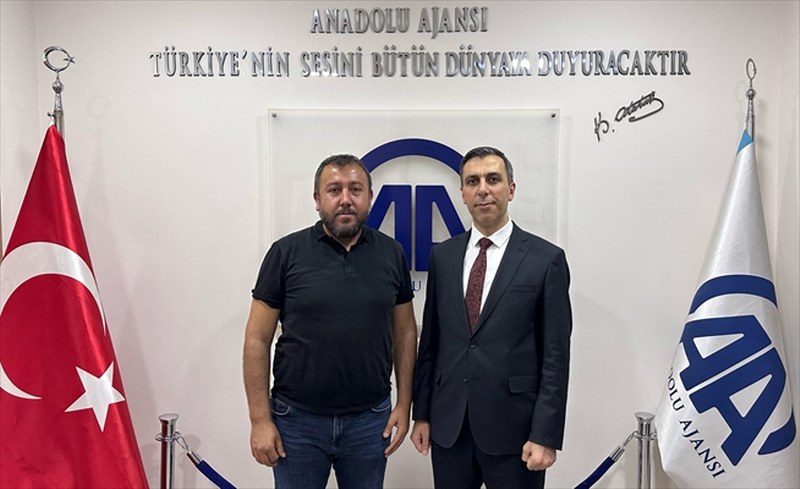 Kastamonu İl Basın ve Halkla İlişkiler Müdürü Nalbant, AA Kastamonu Bürosu’nu ziyaret etti