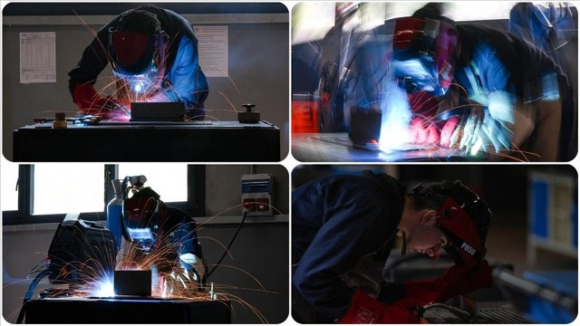 Meslek lisesi öğrencileri İzmir’de en iyi kaynağı yapmak için yarıştı