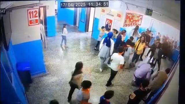 Mardin’de dili boğazına kaçan öğrenciyi müdür yardımcısı kurtardı