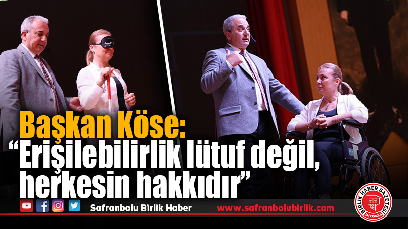 Safranbolu’da Erişilebilir Kent Hamlesi