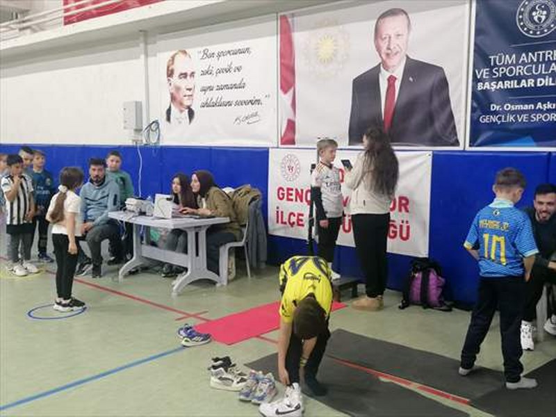 Cide’de yetenek taraması yapıldı