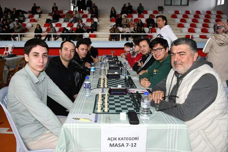 Mengen’de ulusal satranç turnuvası yapıldı