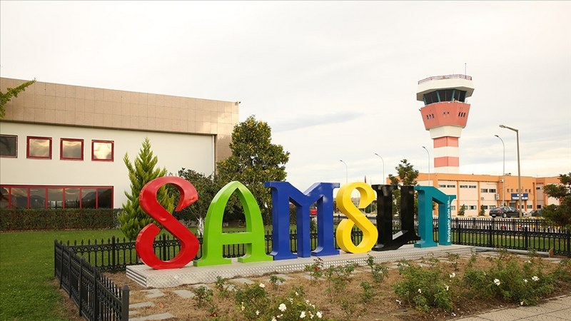 Samsun Çarşamba Havalimanı 3 ayda 323 bin 462 yolcuya hizmet verdi