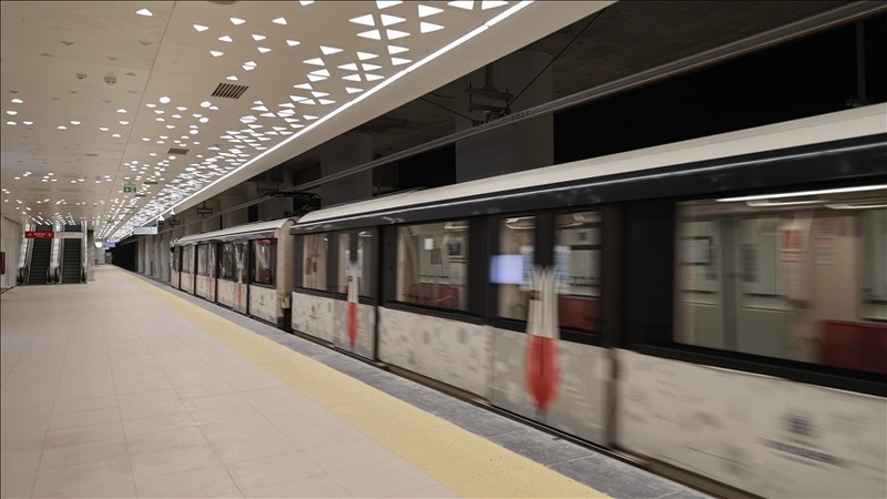 Başakşehir-Kayaşehir metro hattında 2 yılda 22 milyondan fazla yolcuya hizmet verildi