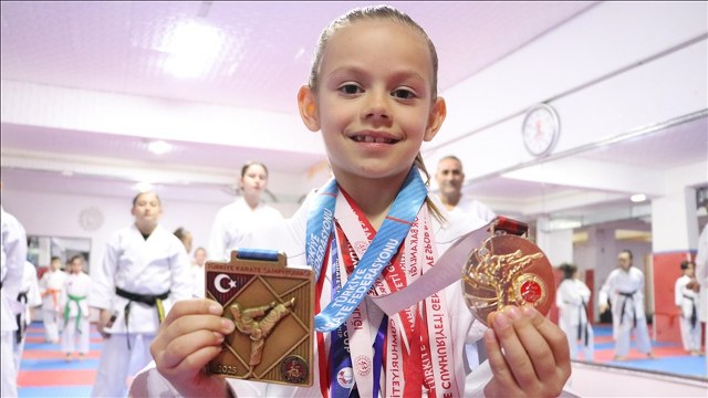 Milli karateci Ayza Akgün’ün hedefi Balkan şampiyonluğu