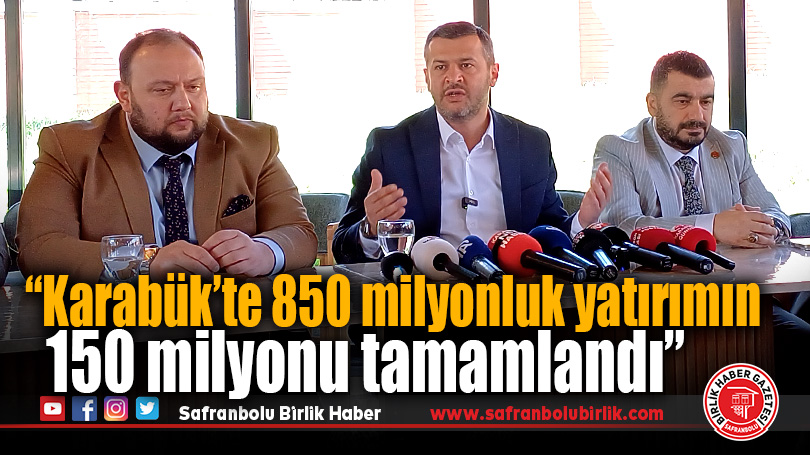 Karabük Belediye Başkanı Çetinkaya, Projeleri ve Hedeflerini Basınla Paylaştı