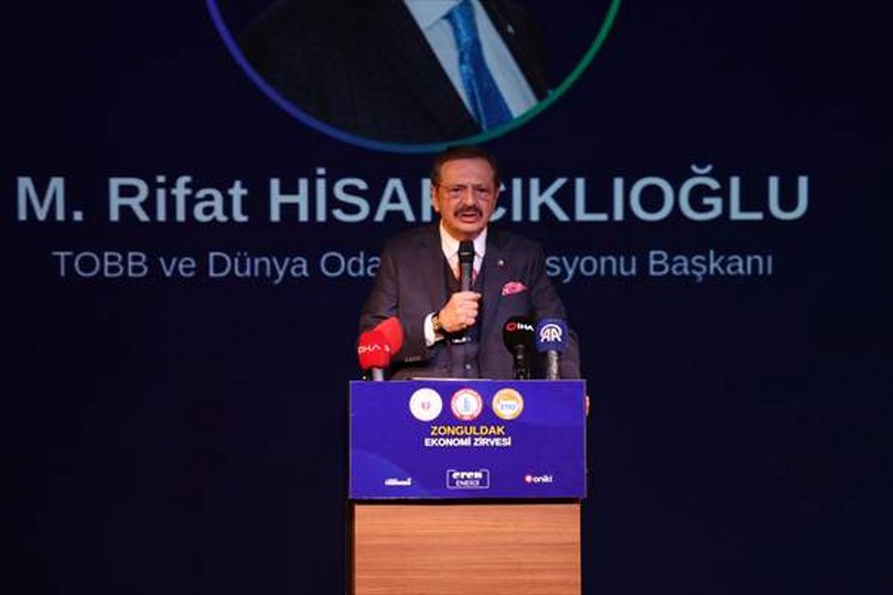 TOBB Başkanı Rifat Hisarcıklıoğlu, “Zonguldak Ekonomi Zirvesi”nde konuştu
