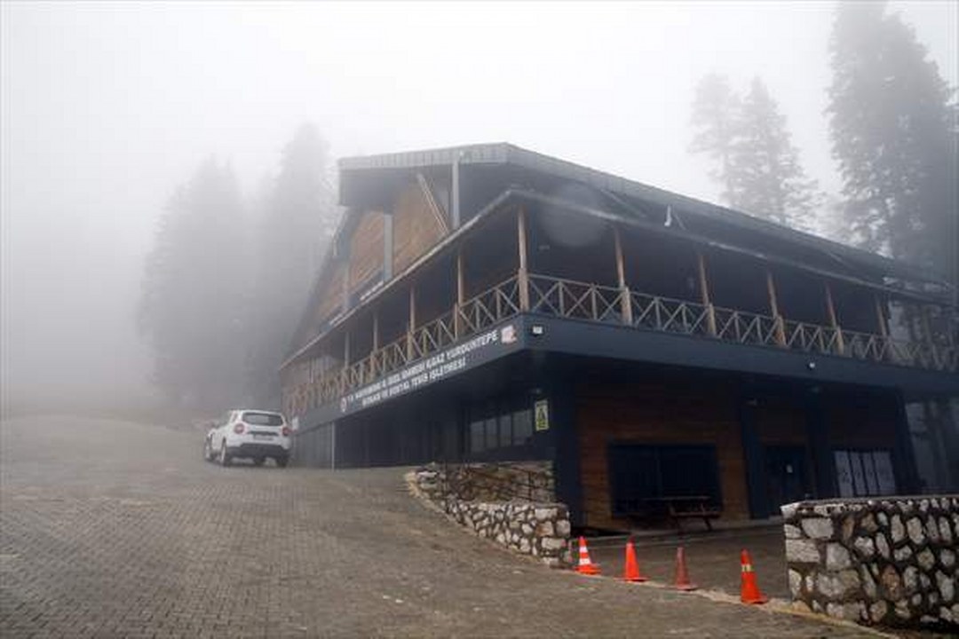 Ilgaz Dağı’nda sis etkili oldu