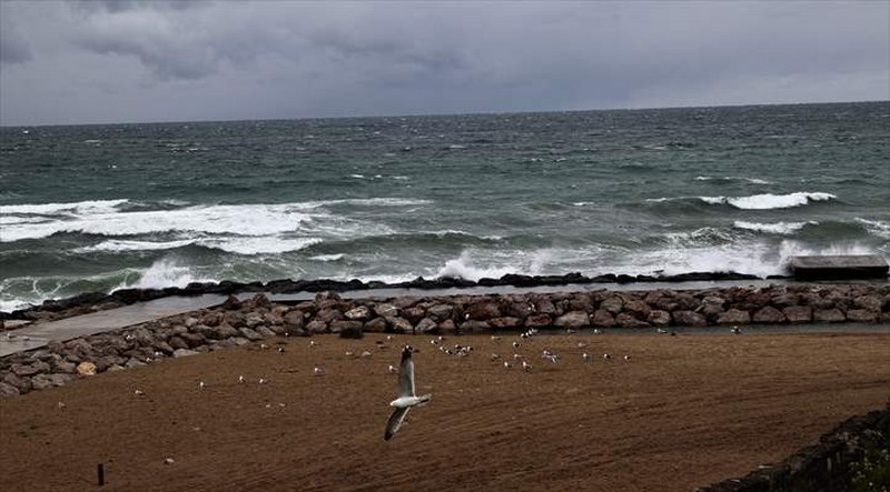 Sinop’ta fırtınanın saatteki hızı 50 kilometreye ulaştı